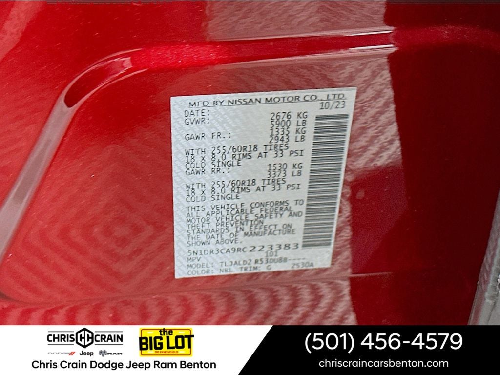 2024 Nissan Pathfinder SL FWD