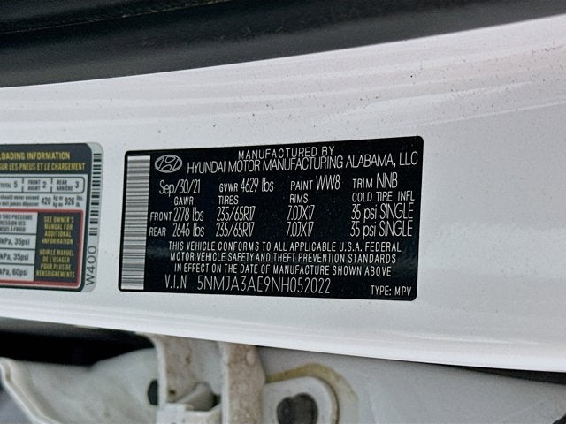 2022 Hyundai Tucson SE