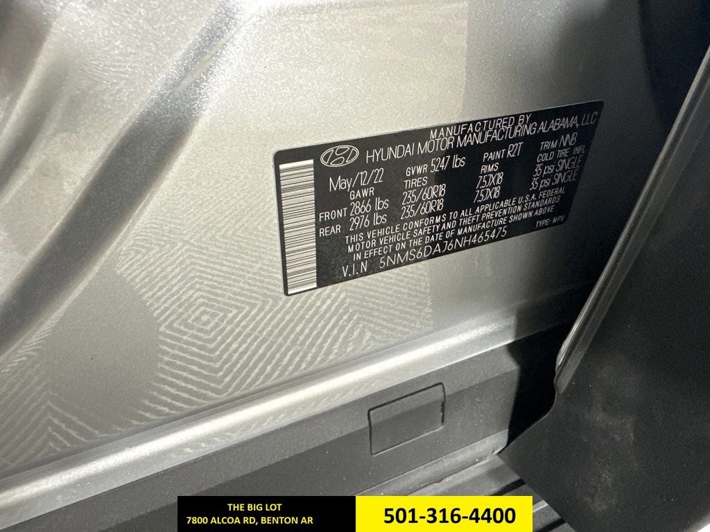 2022 Hyundai Santa Fe XRT