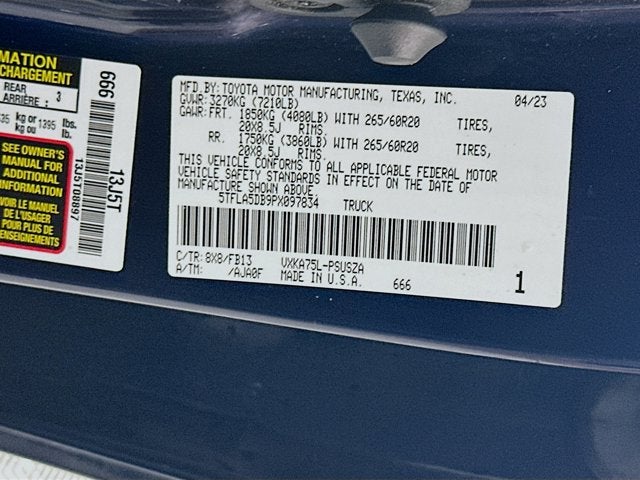 2023 Toyota Tundra SR5