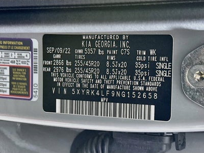 2022 Kia Sorento SX