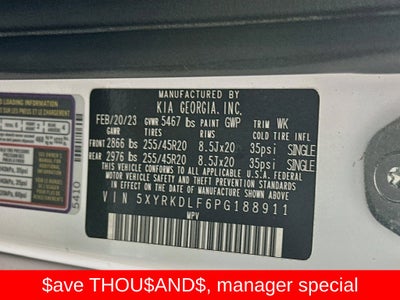 2023 Kia Sorento SX