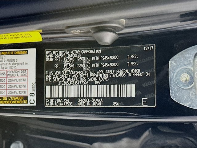 2018 Toyota 4Runner Limited