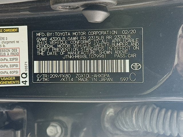 2020 Toyota C-HR XLE