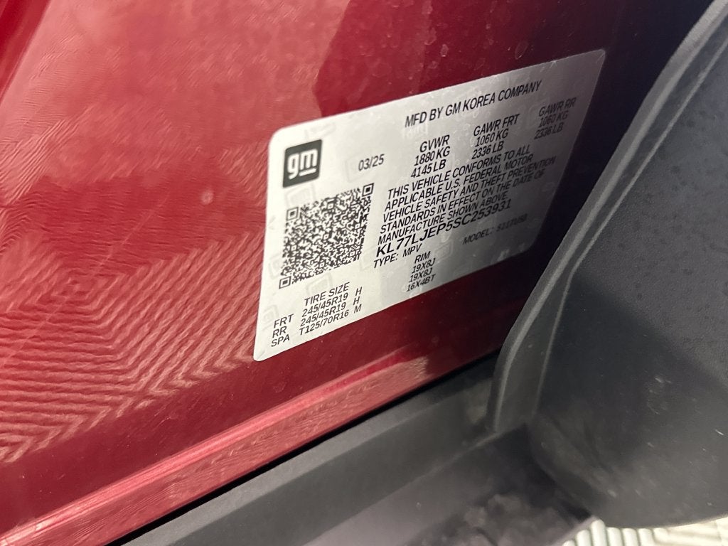 2025 Chevrolet Trax FWD 2RS