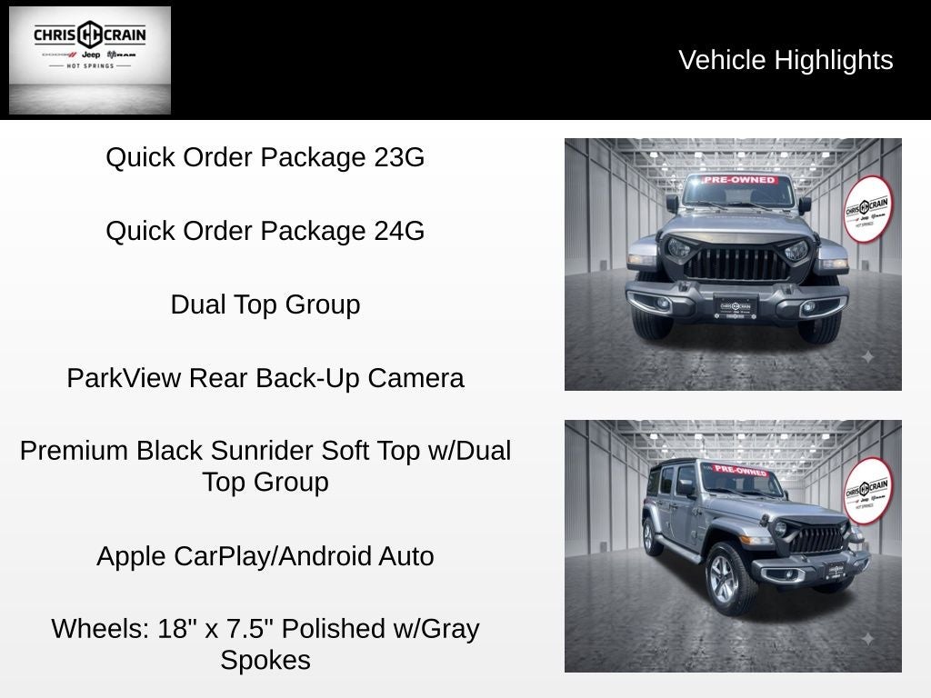 2018 Jeep Wrangler Unlimited Sahara 4x4