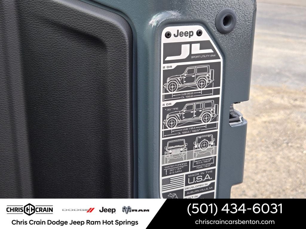 2026 Jeep Wrangler WRANGLER 2-DOOR SPORT