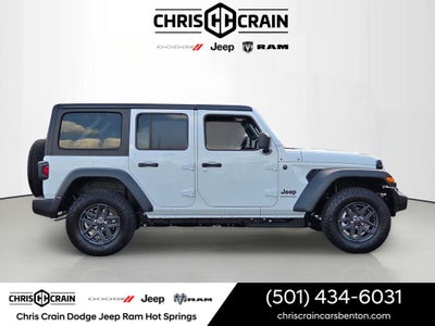 2026 Jeep Wrangler WRANGLER 4-DOOR SPORT S