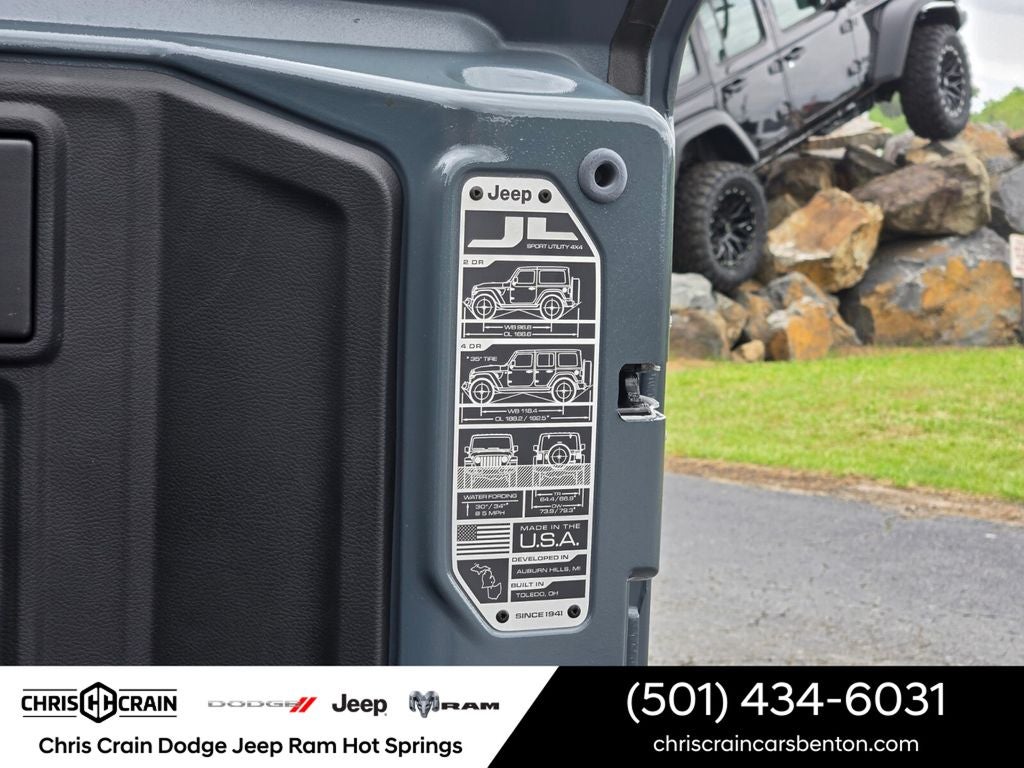 2026 Jeep Wrangler WRANGLER 4-DOOR SPORT