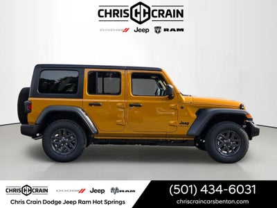 2026 Jeep Wrangler WRANGLER 4-DOOR SPORT S