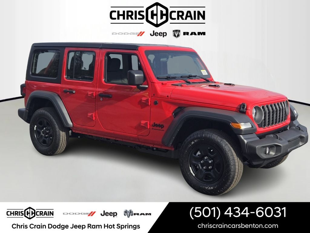 2026 Jeep Wrangler WRANGLER 4-DOOR SPORT
