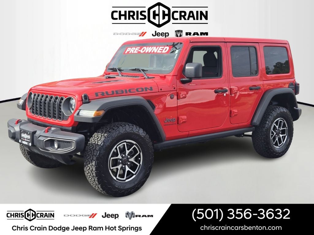 2025 Jeep Wrangler 4-Door Rubicon 4x4