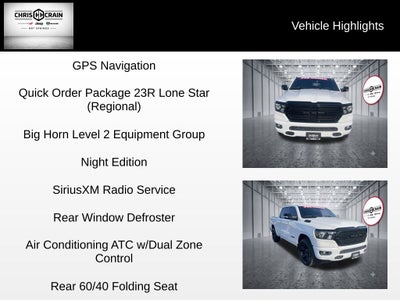 2021 RAM 1500 Lone Star Crew Cab 4x4 5'7' Box