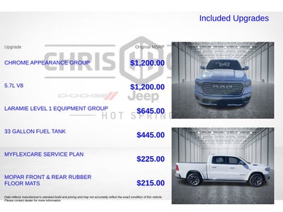 2027 RAM Ram 1500 RAM 1500 LARAMIE CREW CAB 4X4 5'7' BOX