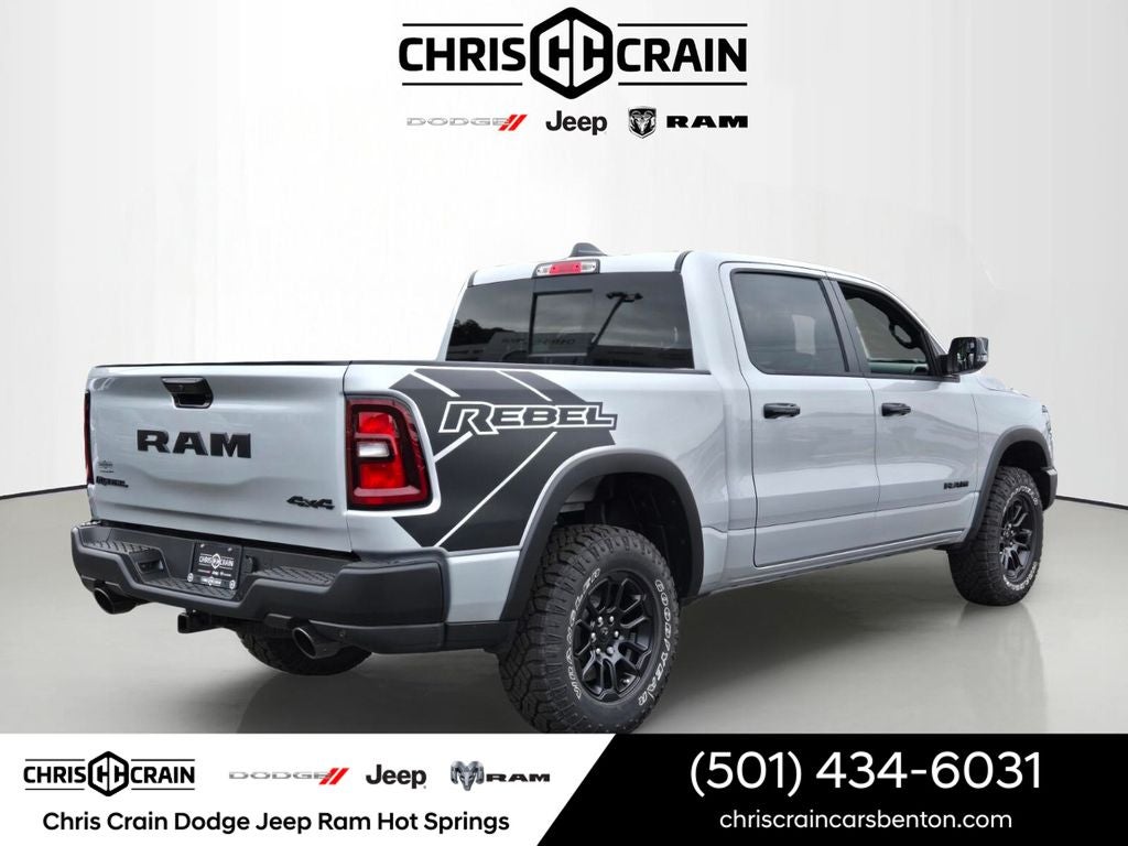 2026 RAM Ram 1500 RAM 1500 REBEL CREW CAB 4X4 5'7' BOX