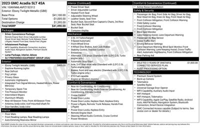 2023 GMC Acadia SLT