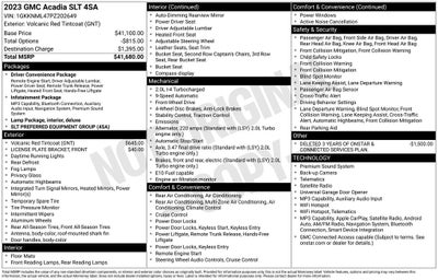 2023 GMC Acadia FWD SLT