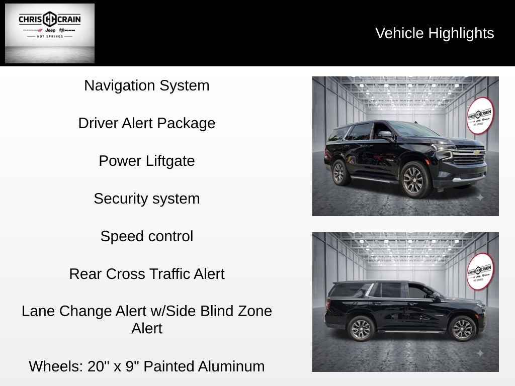 2023 Chevrolet Tahoe 2WD LT