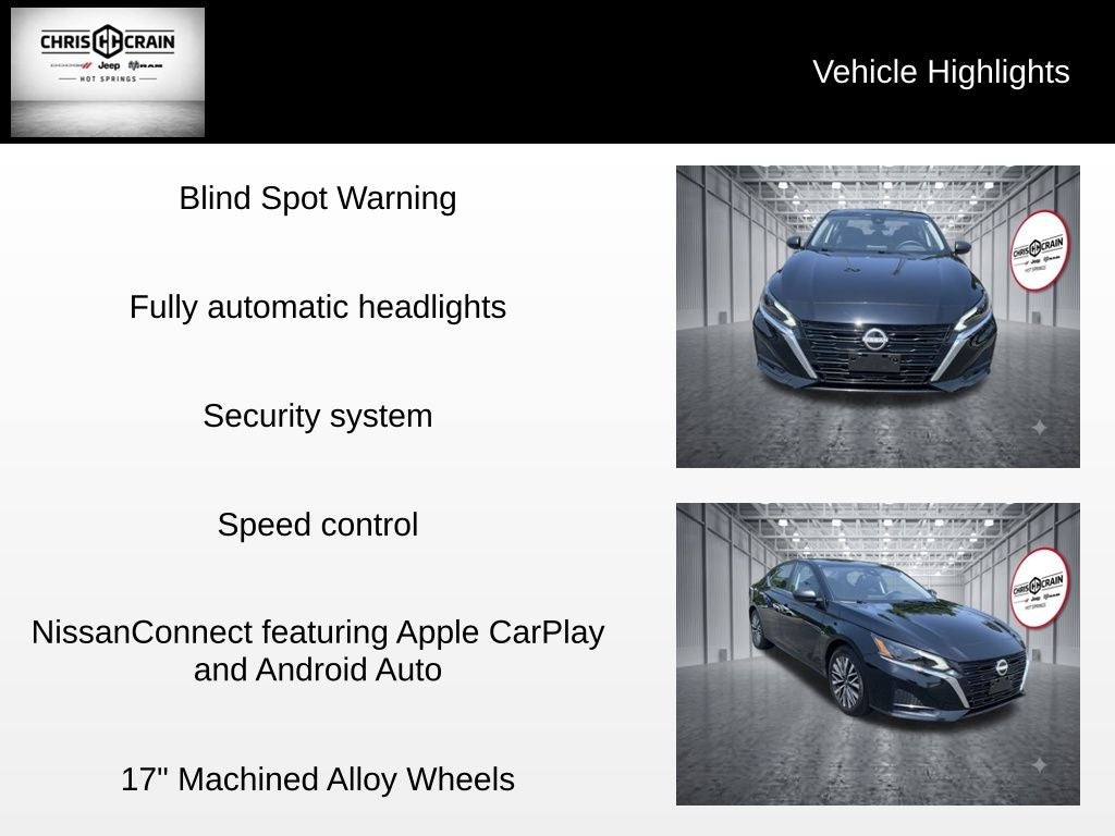 2025 Nissan Altima SV FWD