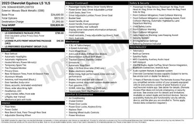 2023 Chevrolet Equinox FWD LS