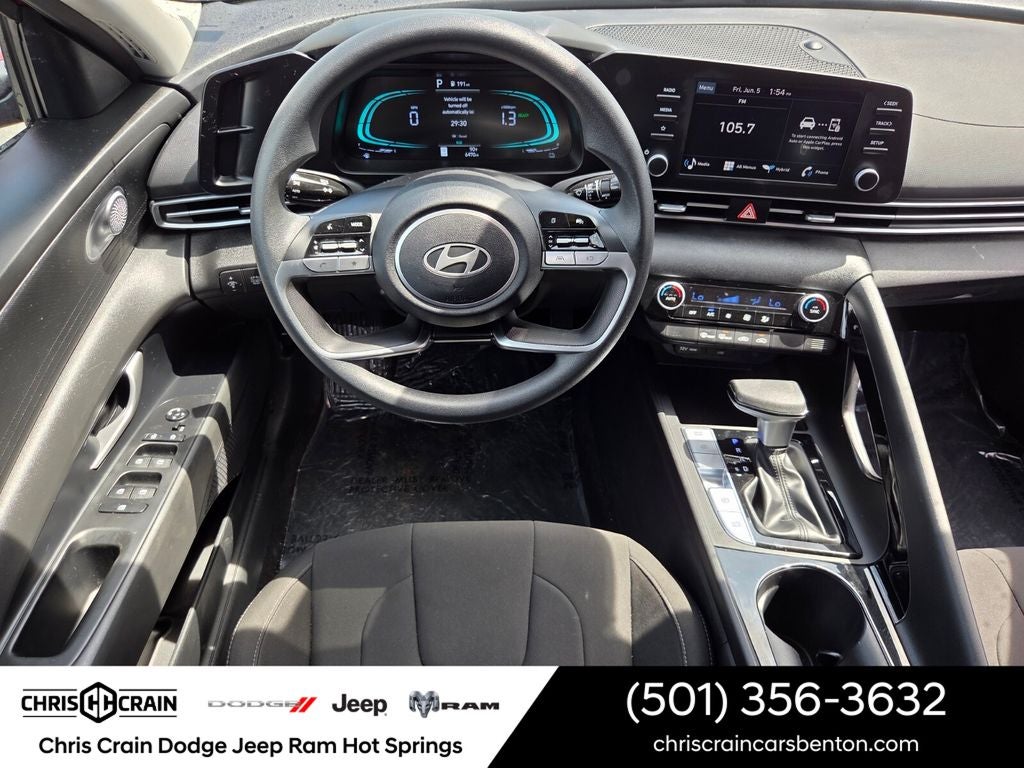 2026 Hyundai Elantra Hybrid Blue