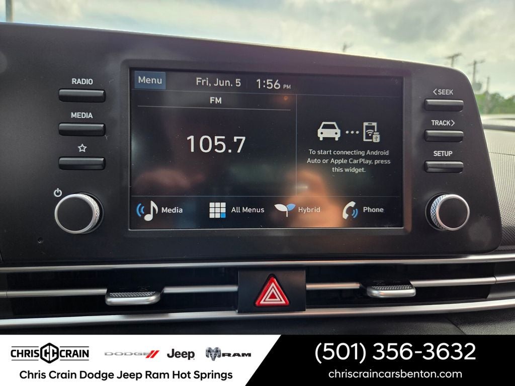 2026 Hyundai Elantra Hybrid Blue