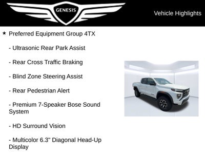 2023 GMC Canyon AT4X
