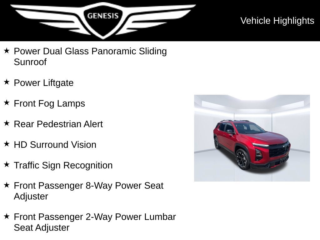 2025 Chevrolet Equinox RS