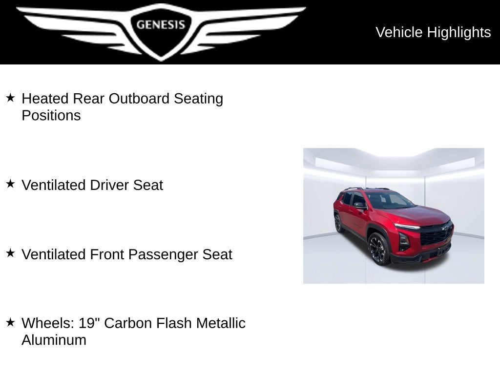2025 Chevrolet Equinox RS