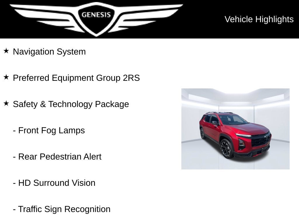 2025 Chevrolet Equinox RS