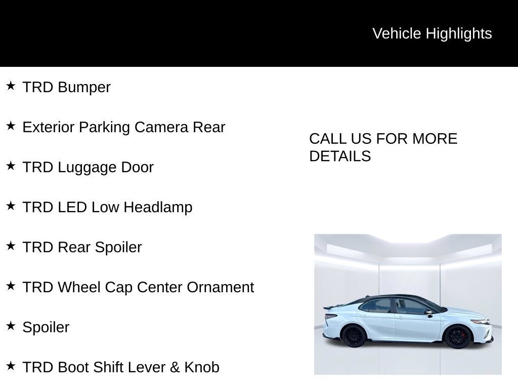 2023 Toyota Camry TRD V6