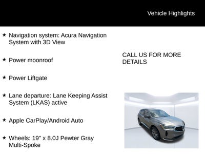 2023 Acura RDX Technology Package