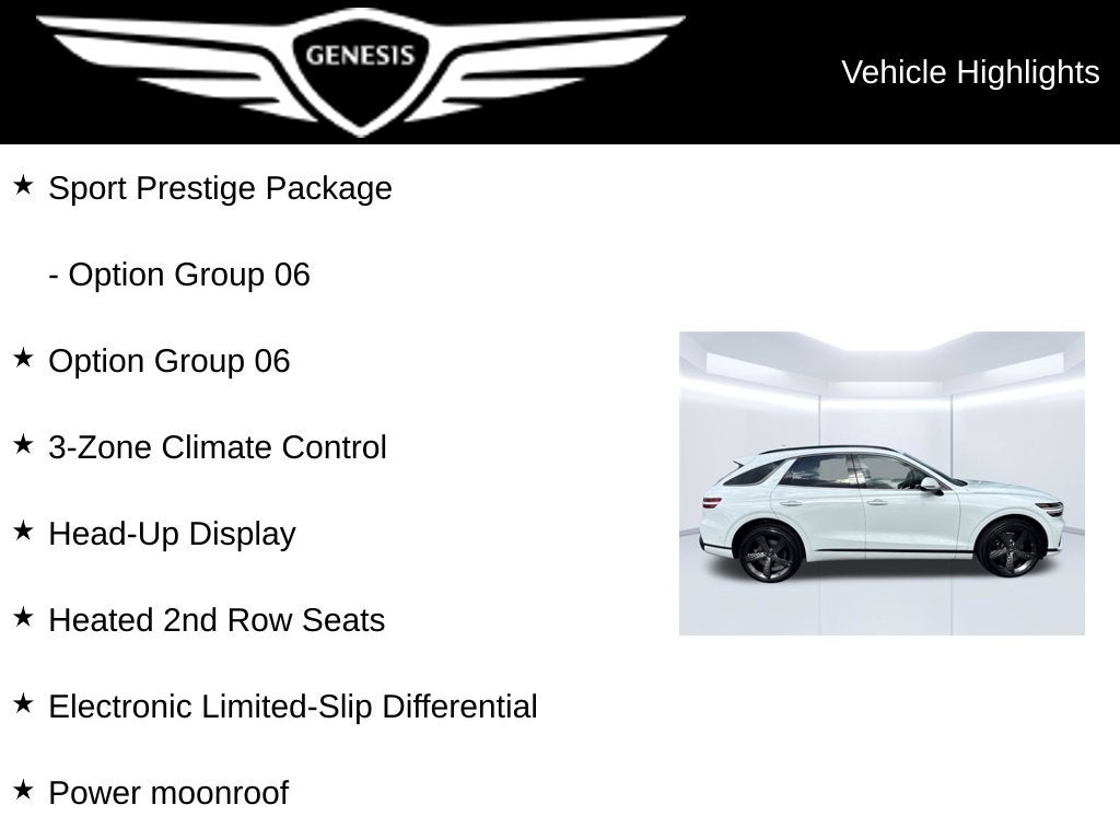 2024 Genesis GV70 3.5T Sport