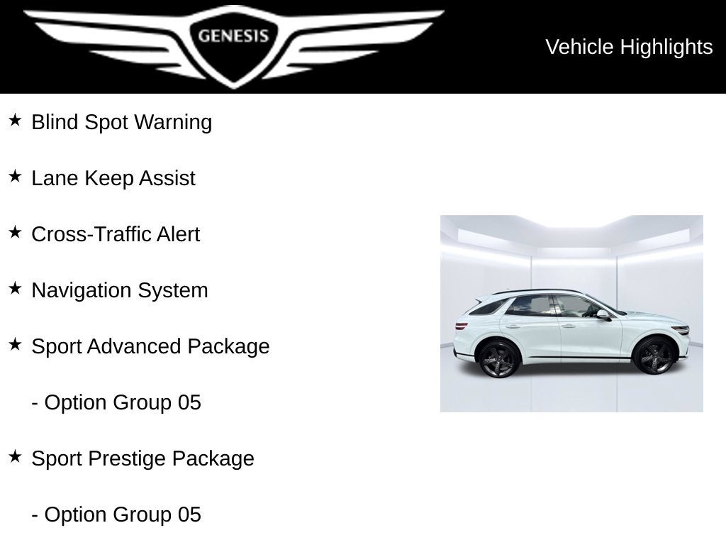 2024 Genesis GV70 3.5T Sport