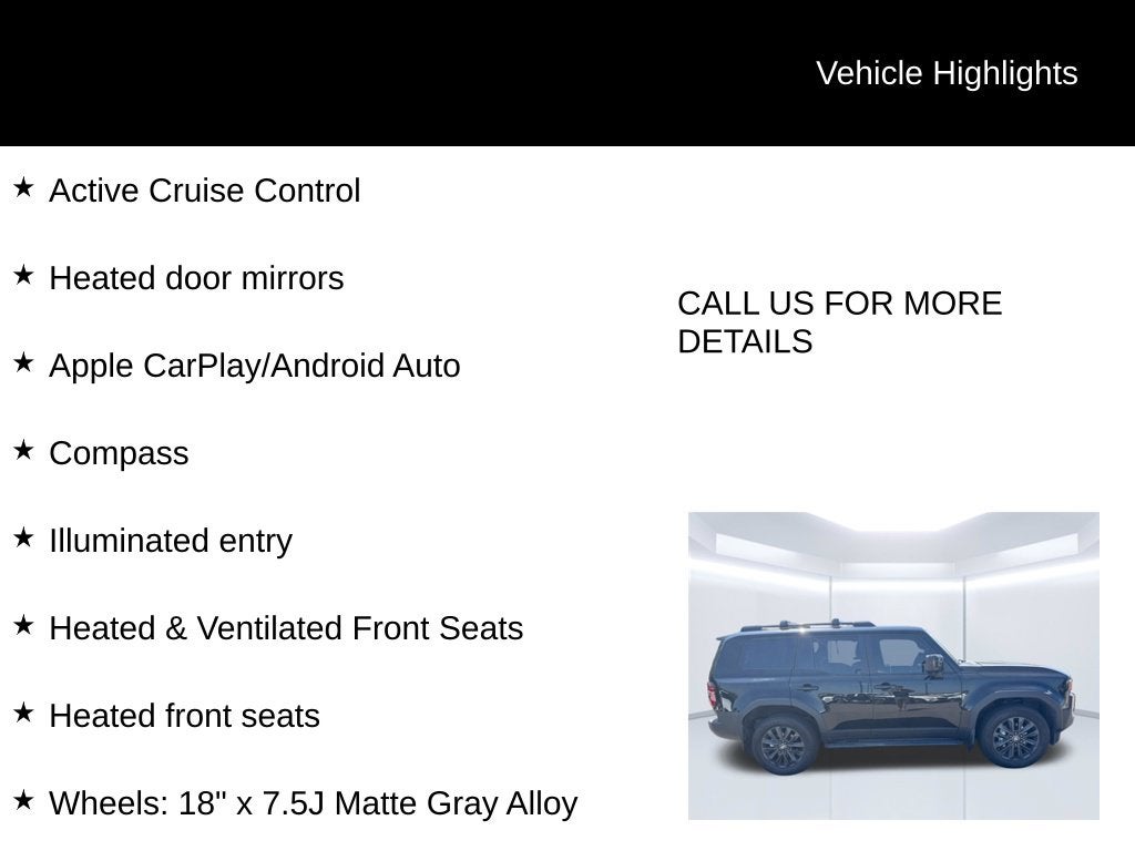 2025 Toyota Land Cruiser Base Hybrid