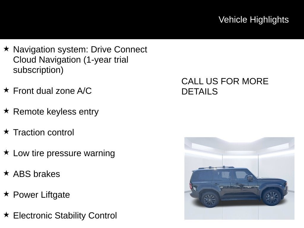 2025 Toyota Land Cruiser Base Hybrid