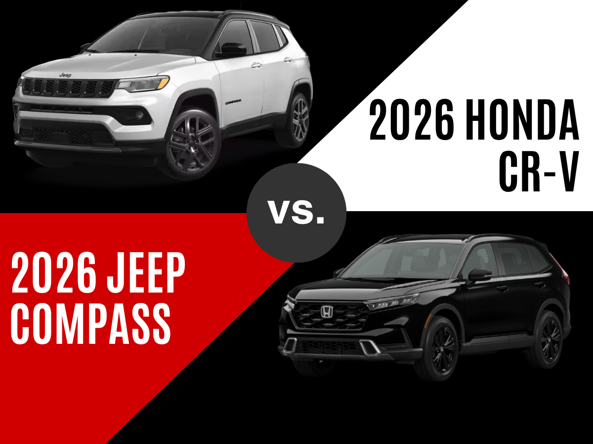 2026 Jeep Compass vs. 2026 Honda CR-V Blog by Chris Crain Dodge Jeep Ram in Benton, AR