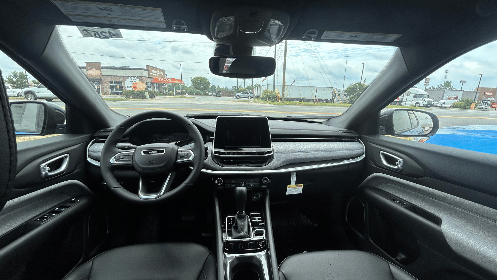 Interior view of 2025 Jeep Compass in Benton, AR