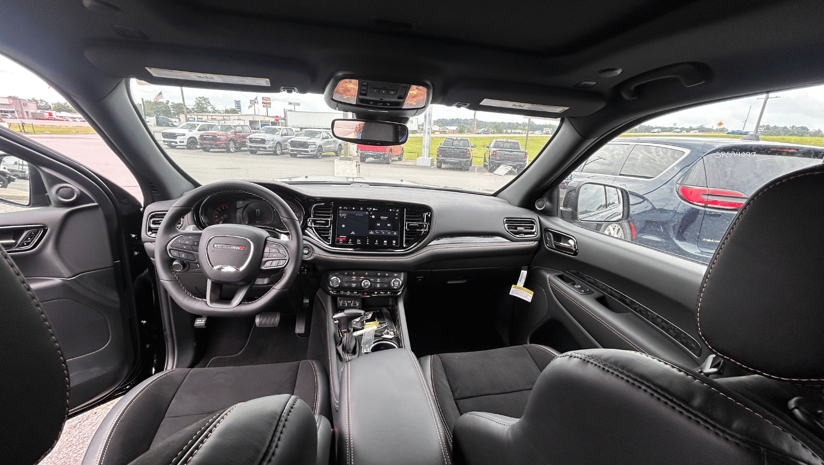 Interior view of 2025 Dodge Durango in Benton, AR