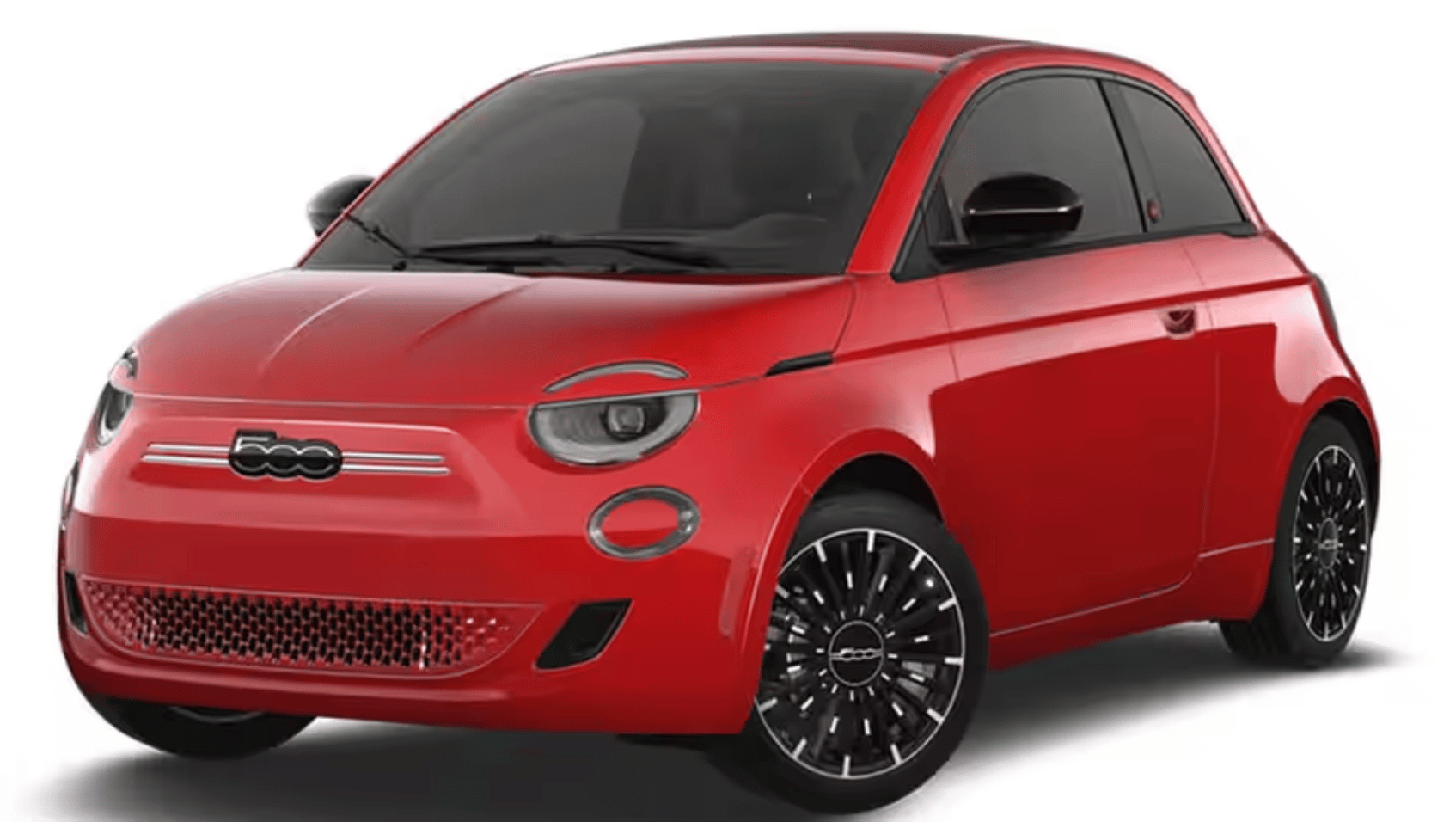 2025 Fiat 500e Red