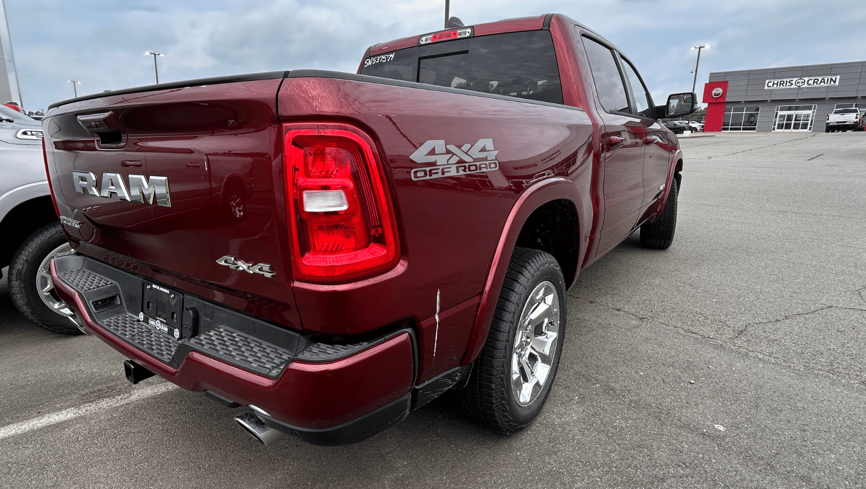 Back view of 2025 Ram 1500 in Benton, AR