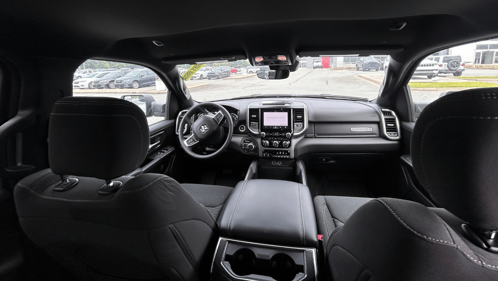 Interior view of 2025 Ram 1500 in Benton, AR