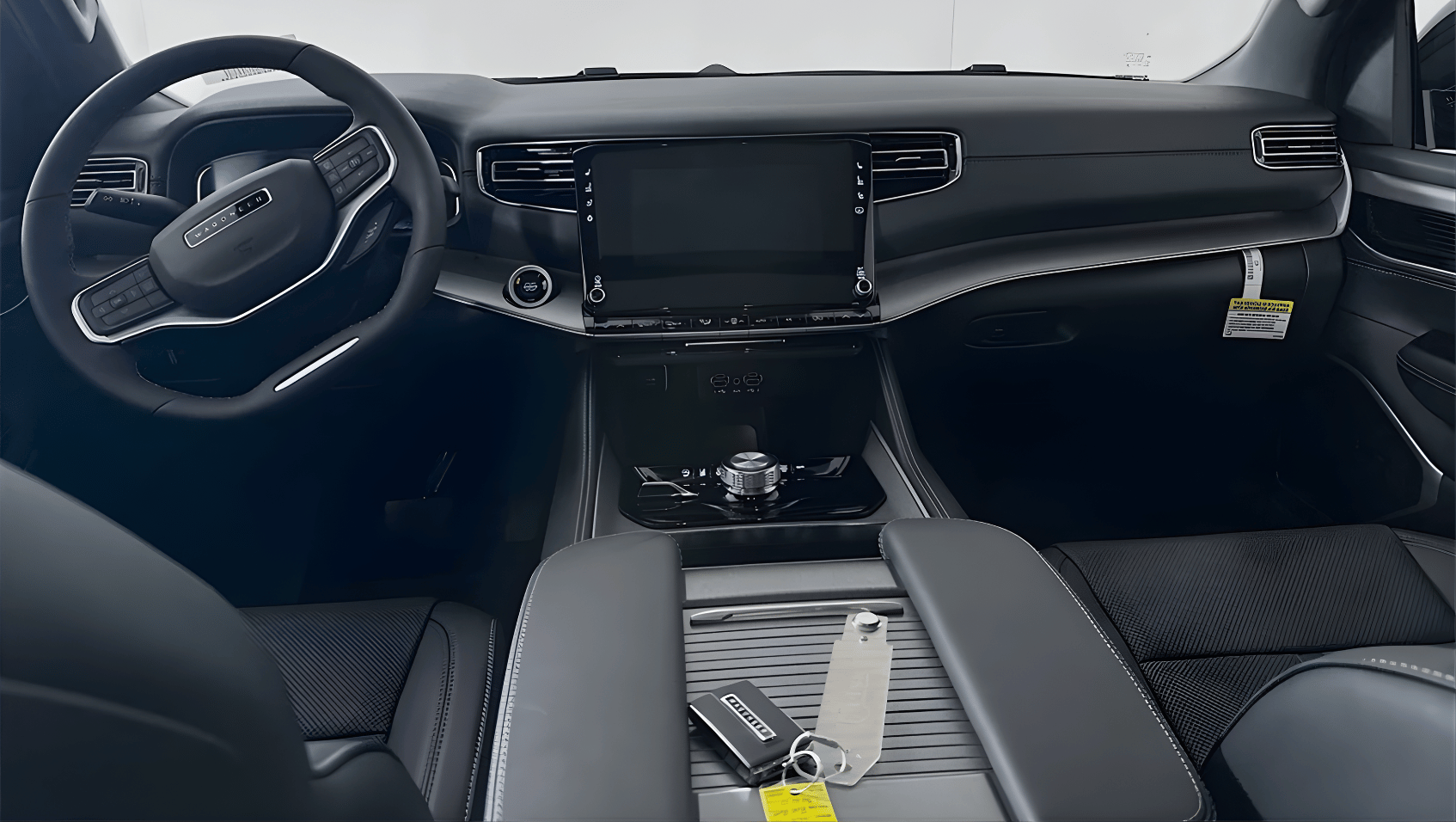 Interior view of 2025 Jeep Wagoneer L in Benton, AR