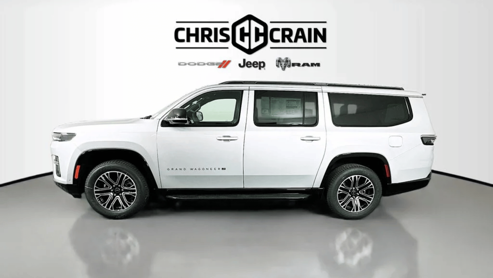 Side view of the 2026 Jeep Grand Wagoneer L for Sale in Benton, AR