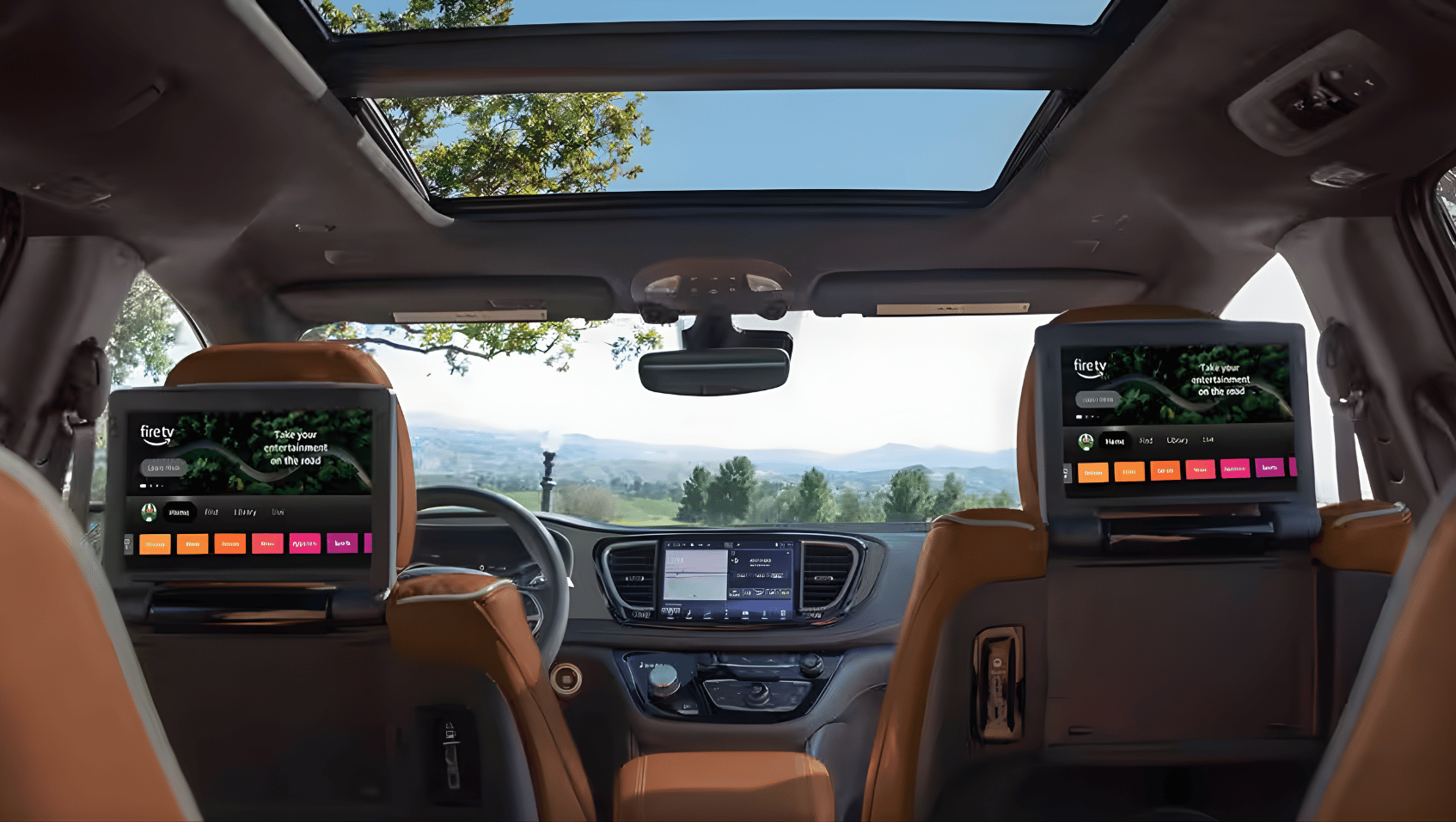 Interior view of 2026 Chrysler Pacifica Plug-in Hybrid in Benton, AR