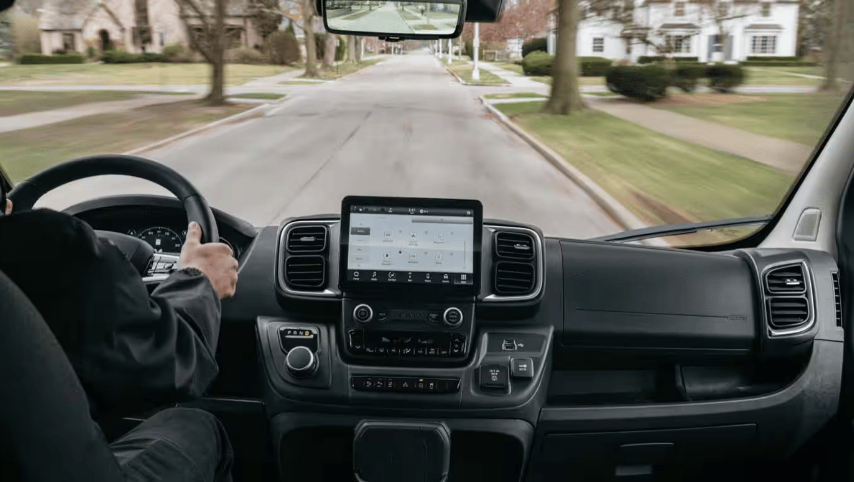 Interior view of 2026 RAM ProMaster EV in Benton, AR