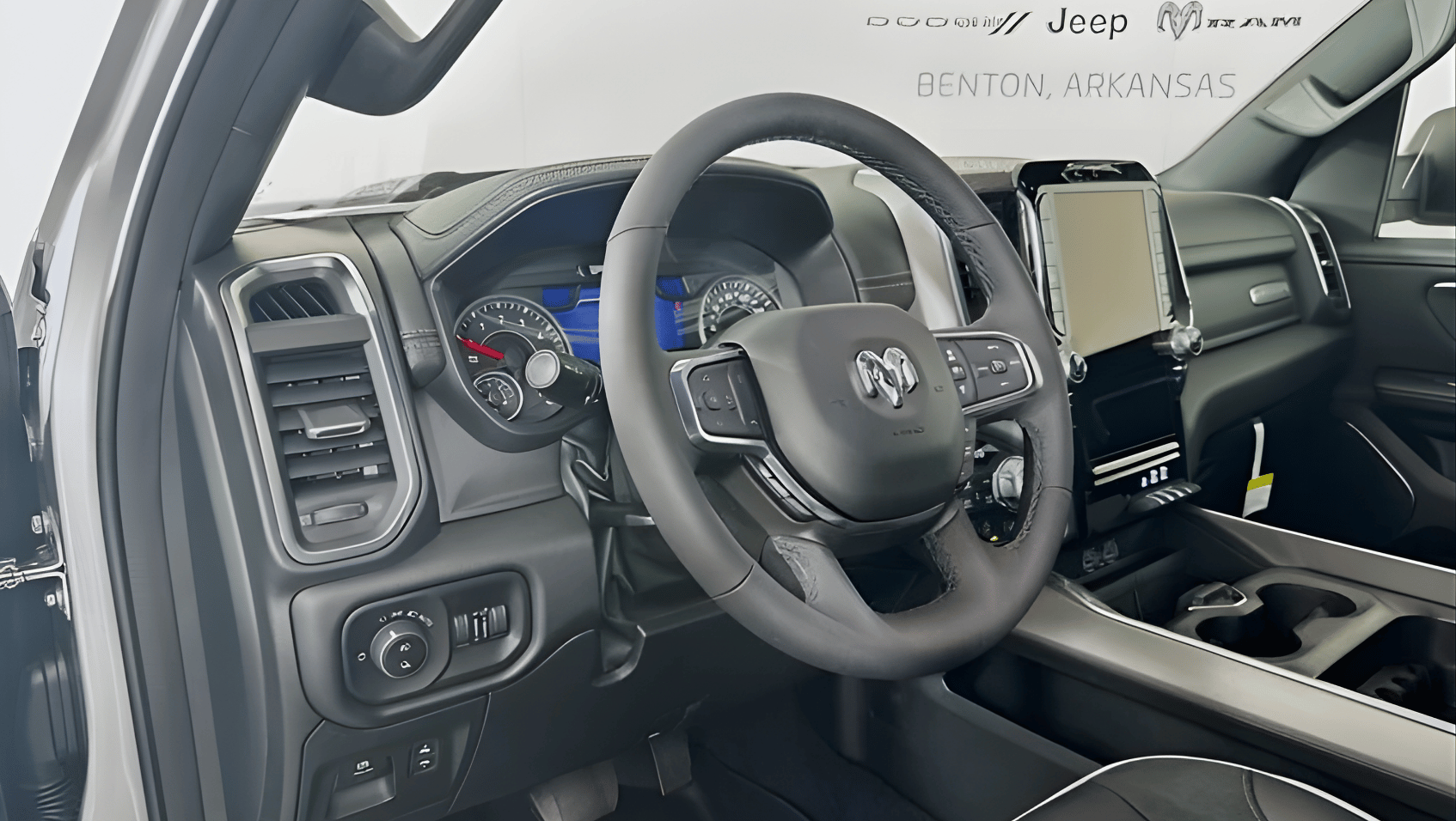 Interior view of 2026 Ram 1500 in Benton, AR