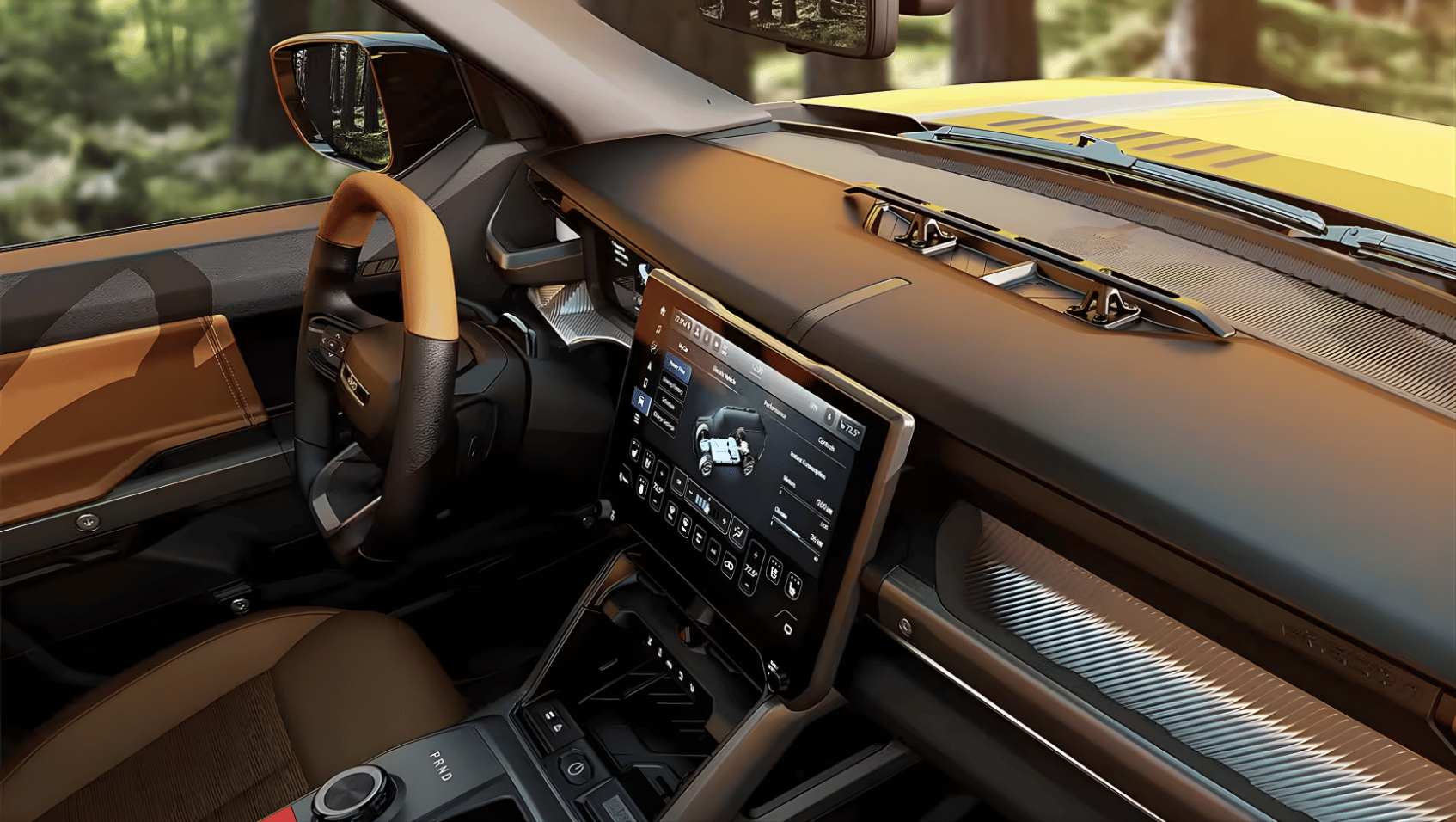 Interior view of 2026 Jeep Recon in Benton, AR