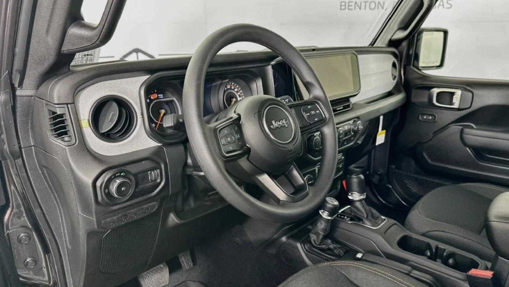 Interior view for the 2027 Jeep Wrangler for sale in Benton, AR